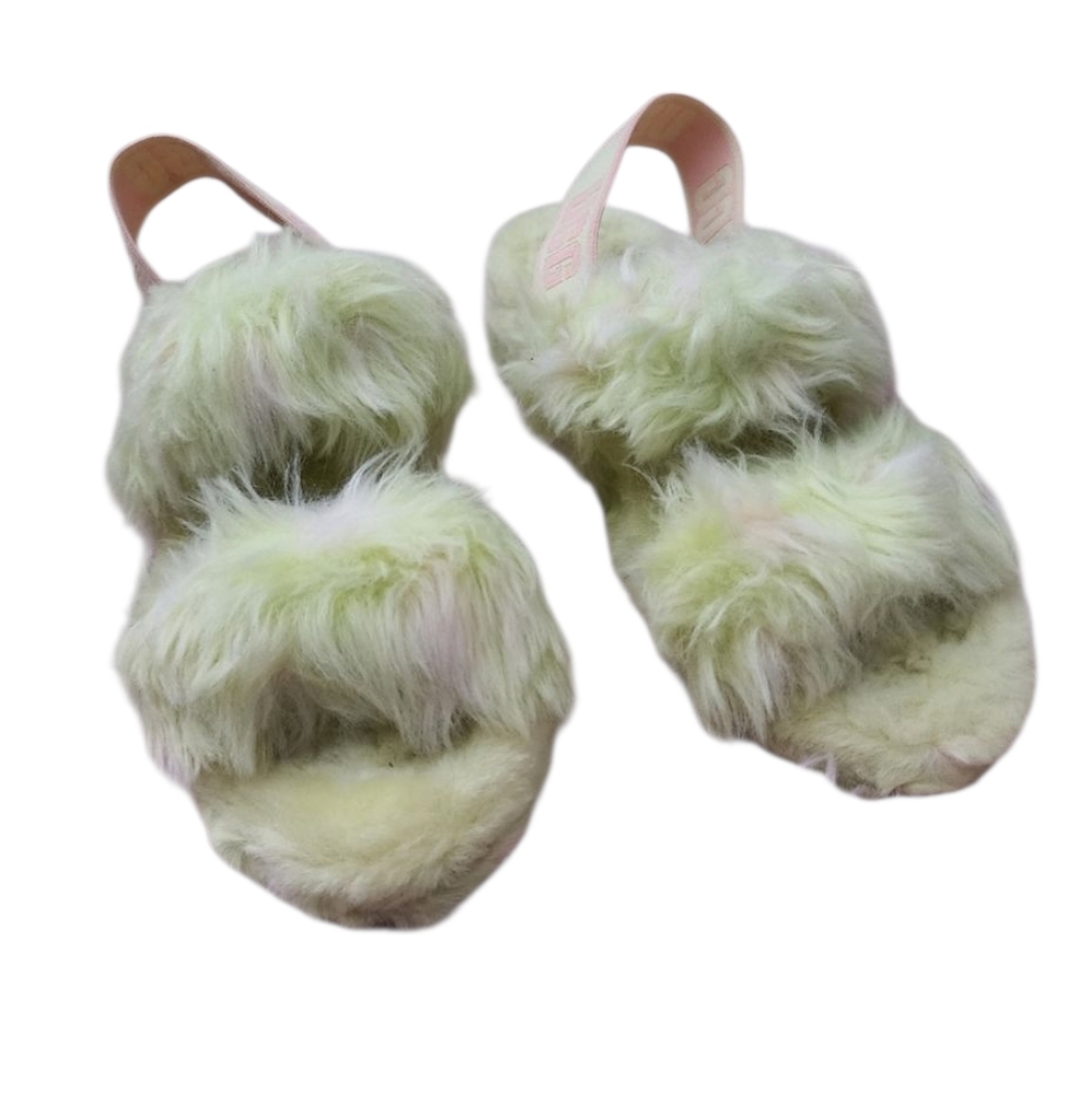 UGG Oh Yeah Pollen Spots Slide Platforn Sandals